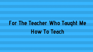 teacher