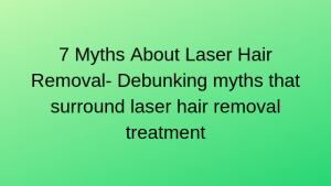 laser hair removal