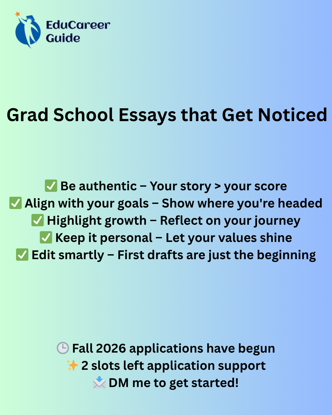 grad school essay
